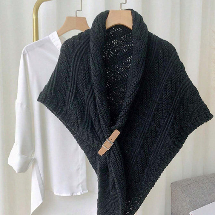 Solid Color Warm Shawl