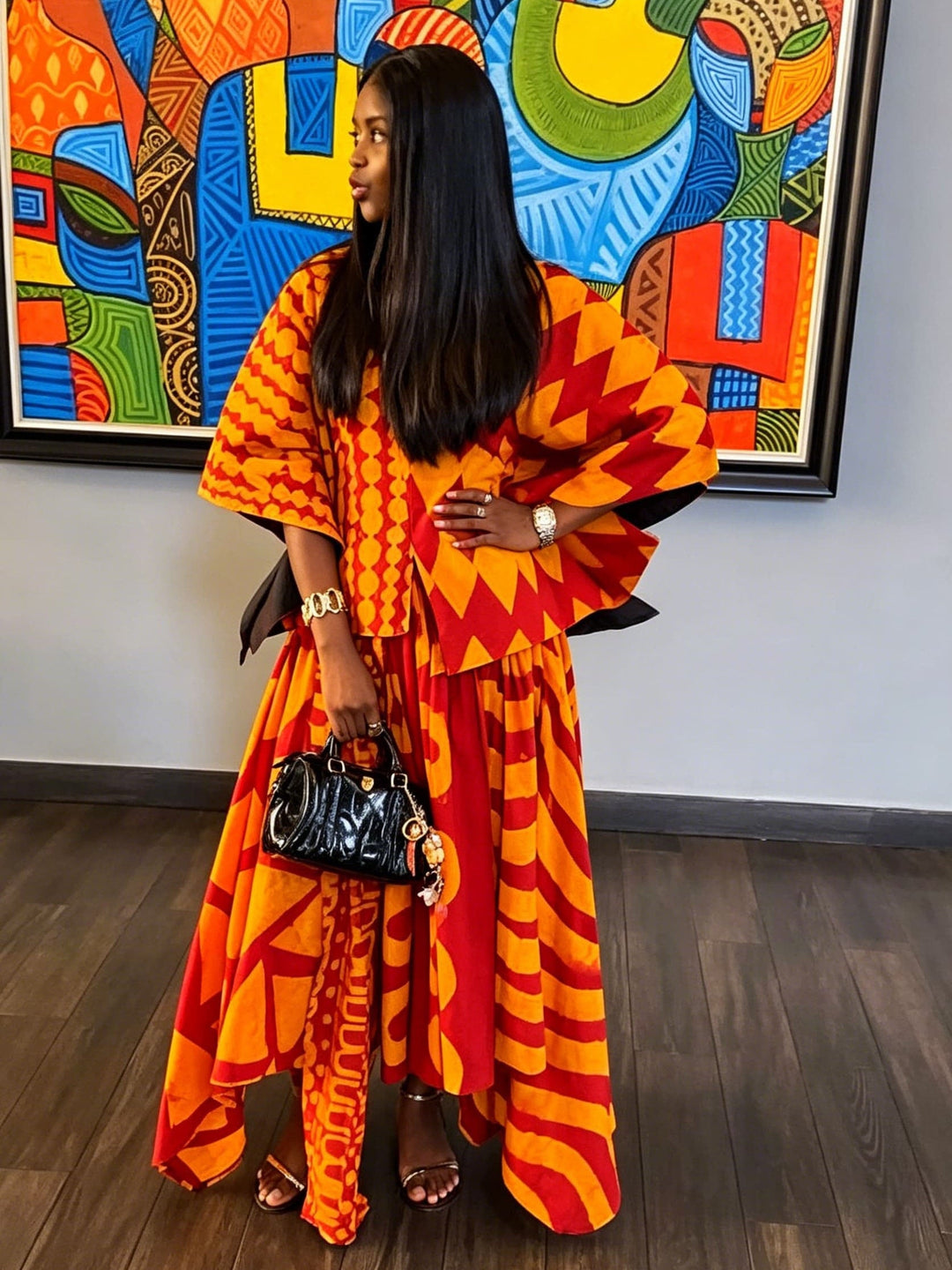 Bohemian Embroidered Maxi Dress