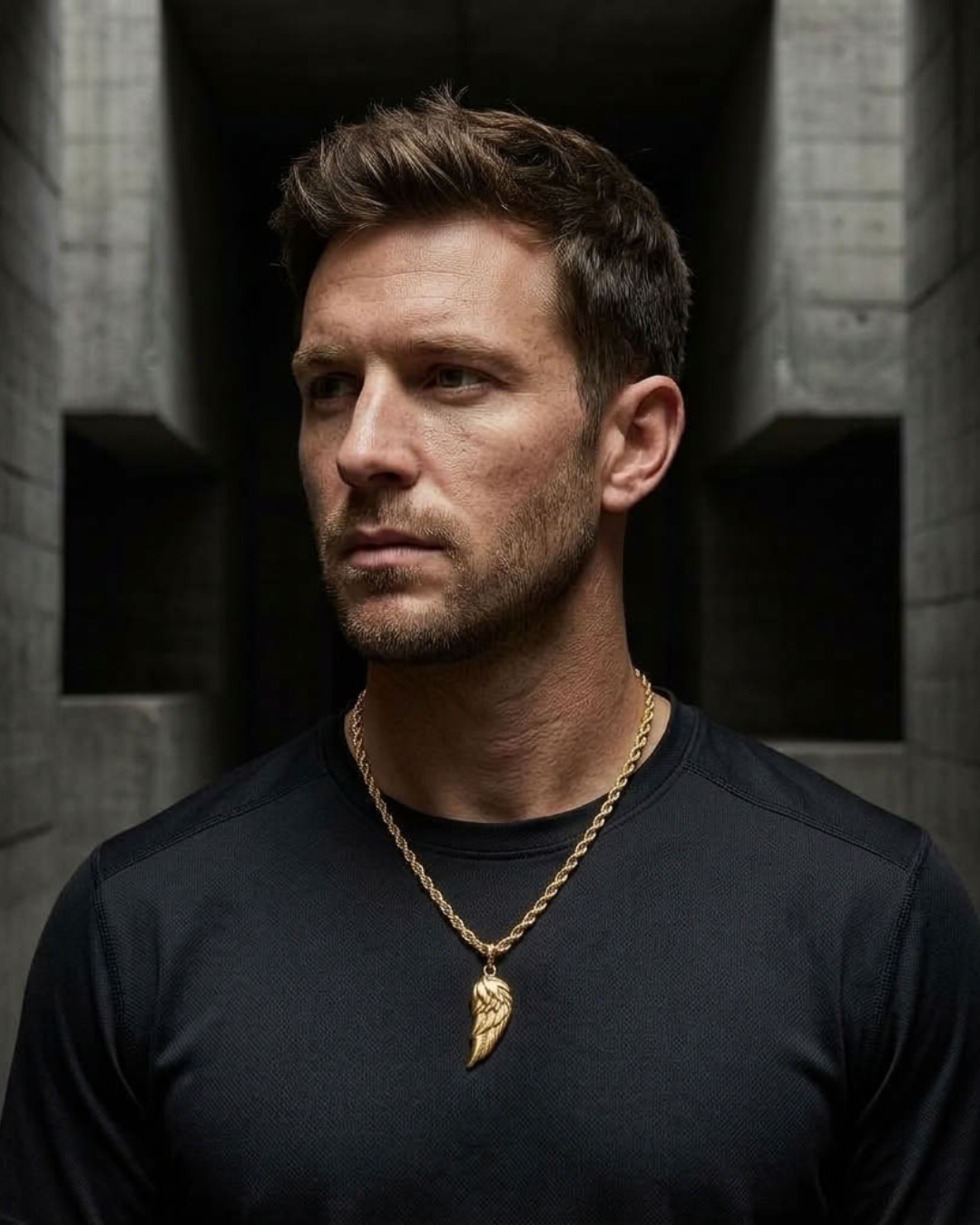Wing Pendant Necklace for Men