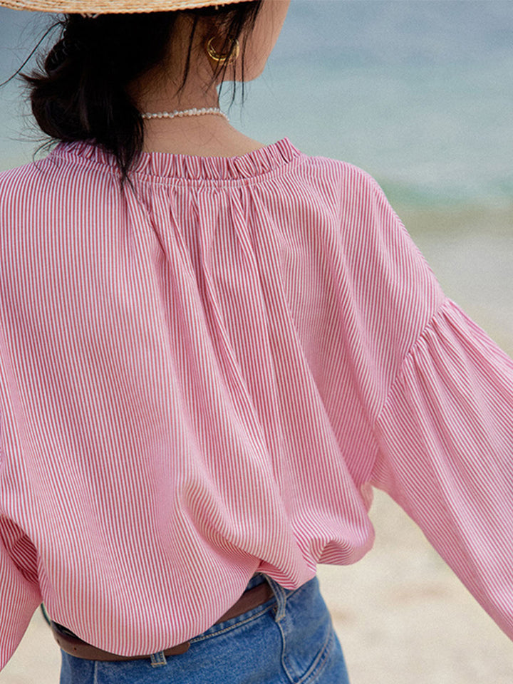 Sophie - Stylish Striped Blouse
