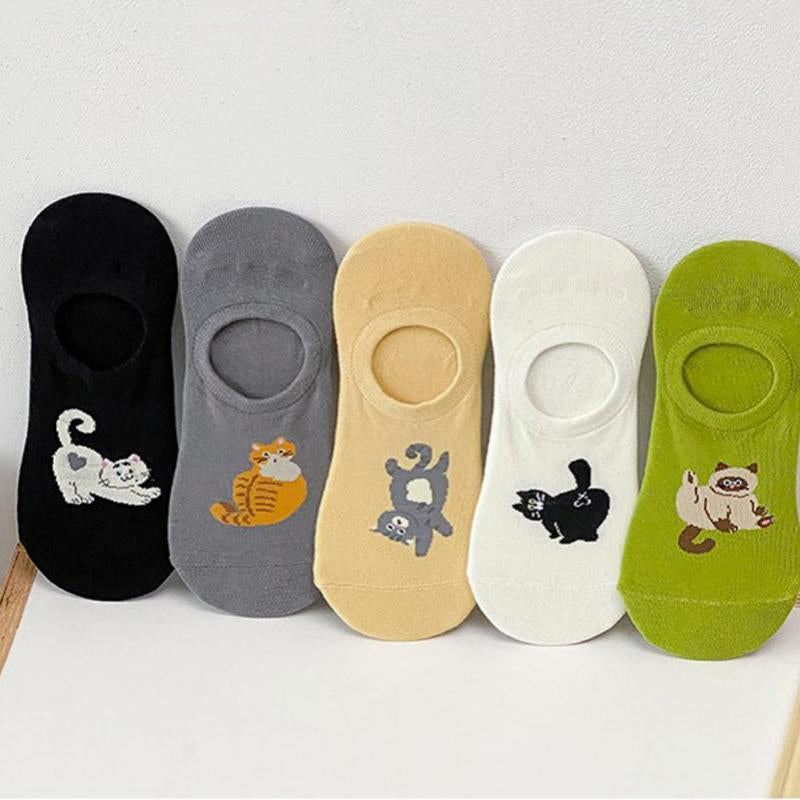 Casual Cat Pattern Socks
