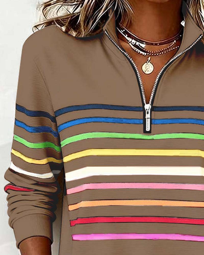 Emma & Rose Cape Town Cassie™ elegant sweatshirt in soft fabric, shown in a relaxed fit with long sleeves and subtle detailing.
