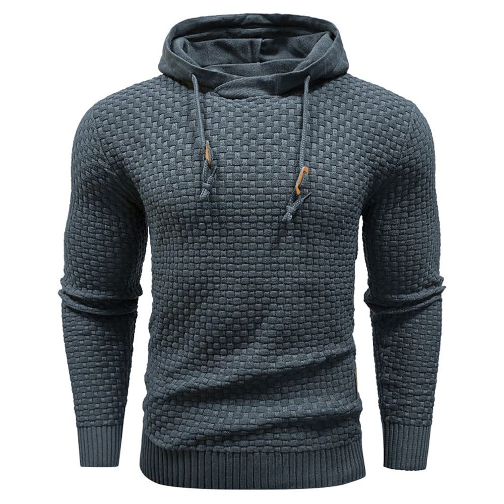 LAURENT MONACO | CLASSIC WOOL HOODIE FOR MEN