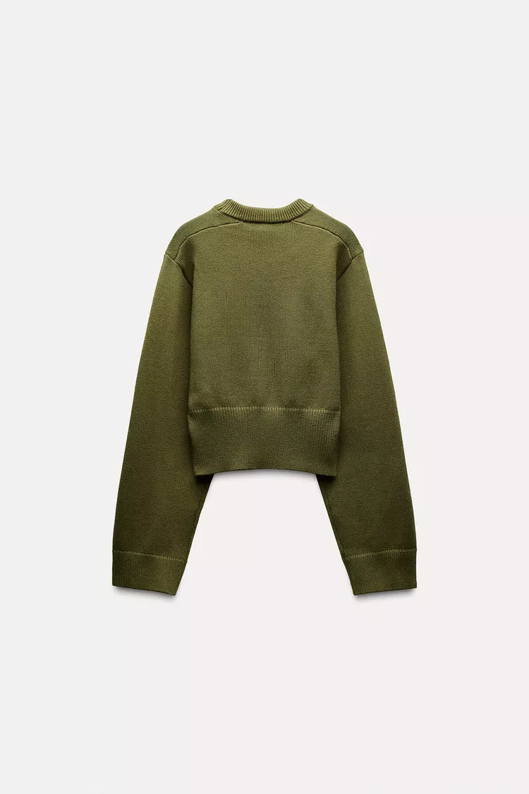 Greta Modern Women's Sweater, view 4 - Elena Harper