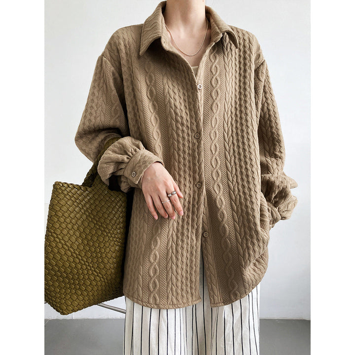 Ylva Fashionable Mesh Blouse with Embroidery, view 2 - Elena Harper