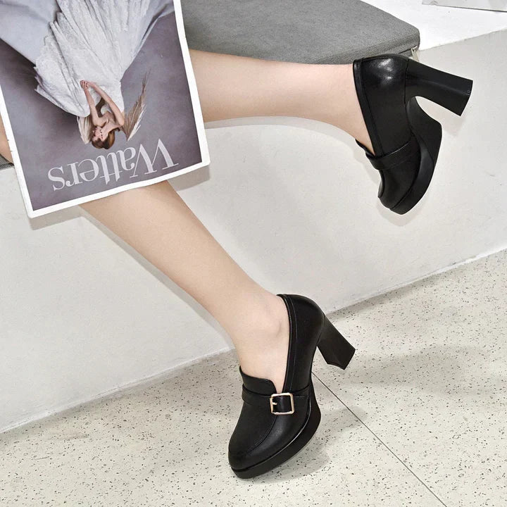 Lena EB Heeled Shoes with Buckle