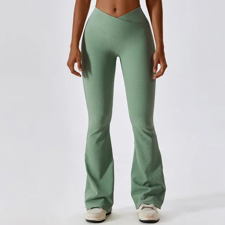 Affinada Flare Leggings, view 9 - Elena Harper