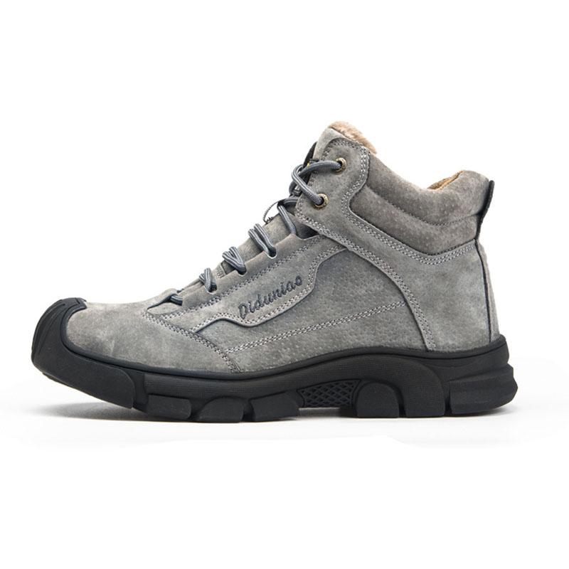 Comfortable and abrasion-resistant safety shoes with velvet for winter EB - Elena Harper