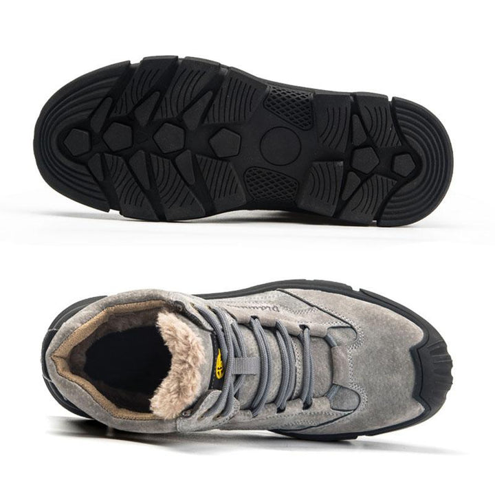Comfortable and abrasion-resistant safety shoes with velvet for winter EB, view 2 - Elena Harper
