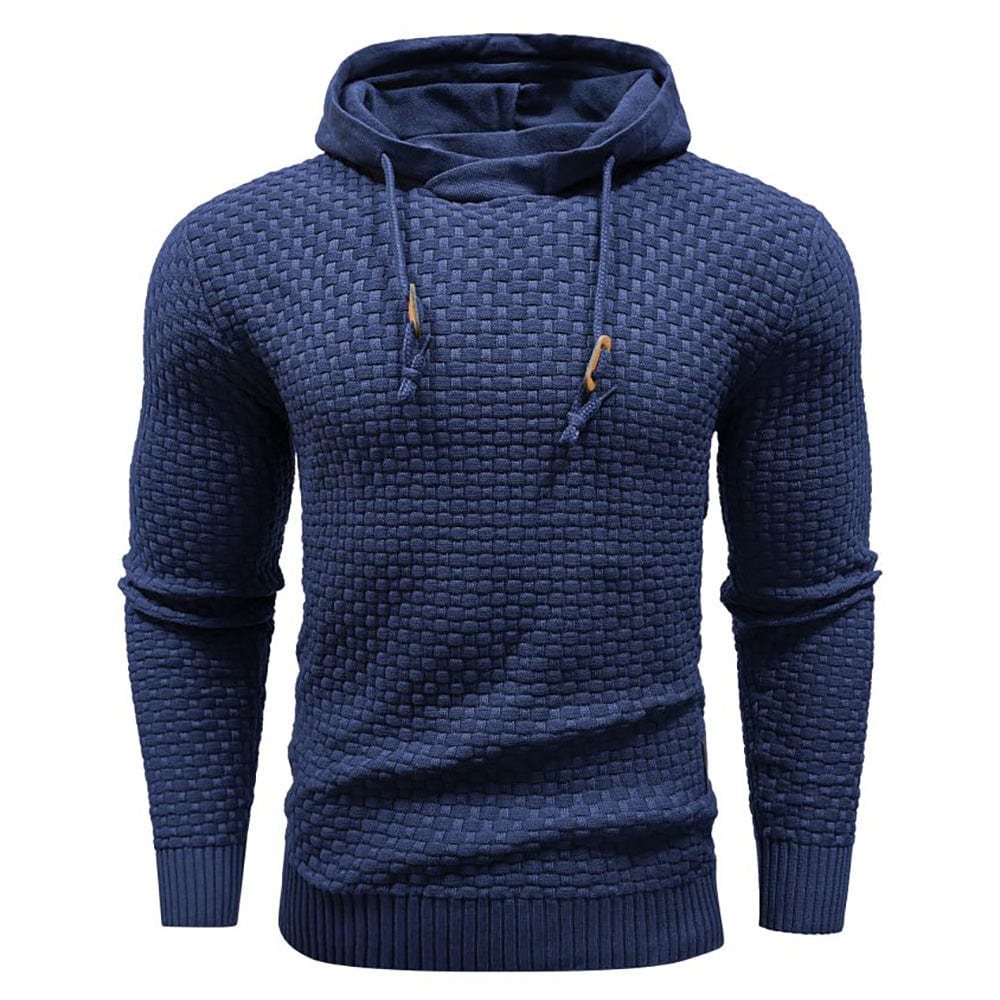 LAURENT MONACO | CLASSIC WOOL HOODIE FOR MEN