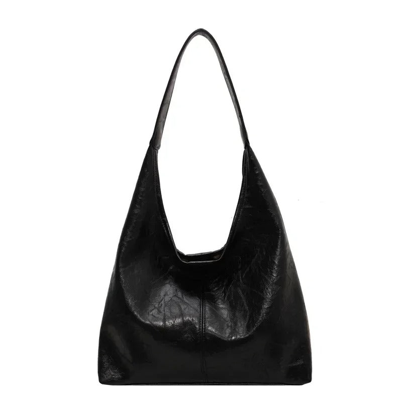 Yaya Distressed Leather Tote