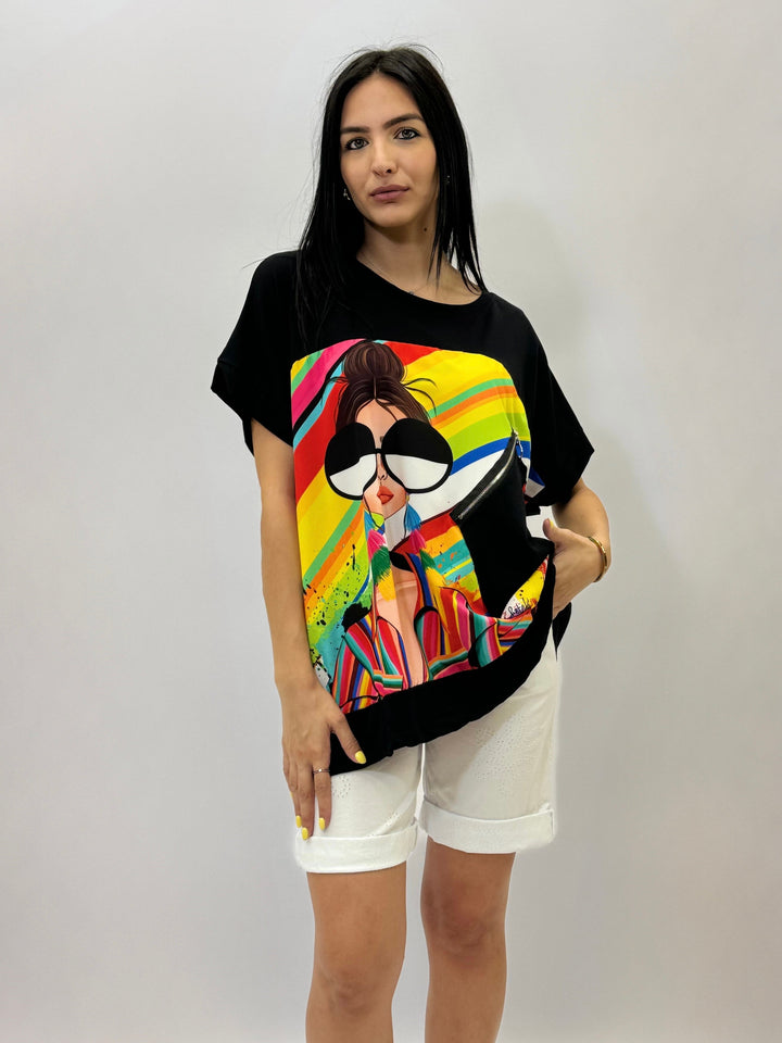Willemien™  |  soft luxurious fabrics T-shirt Comfortable Print