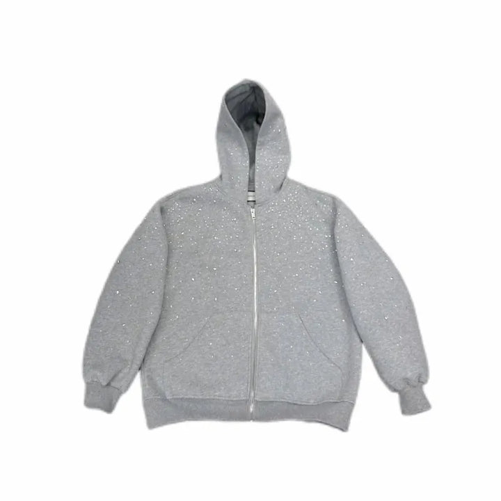 Nova™ | Hoodie with Glitter and Zipper