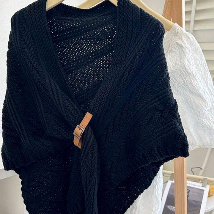 Solid Color Warm Shawl