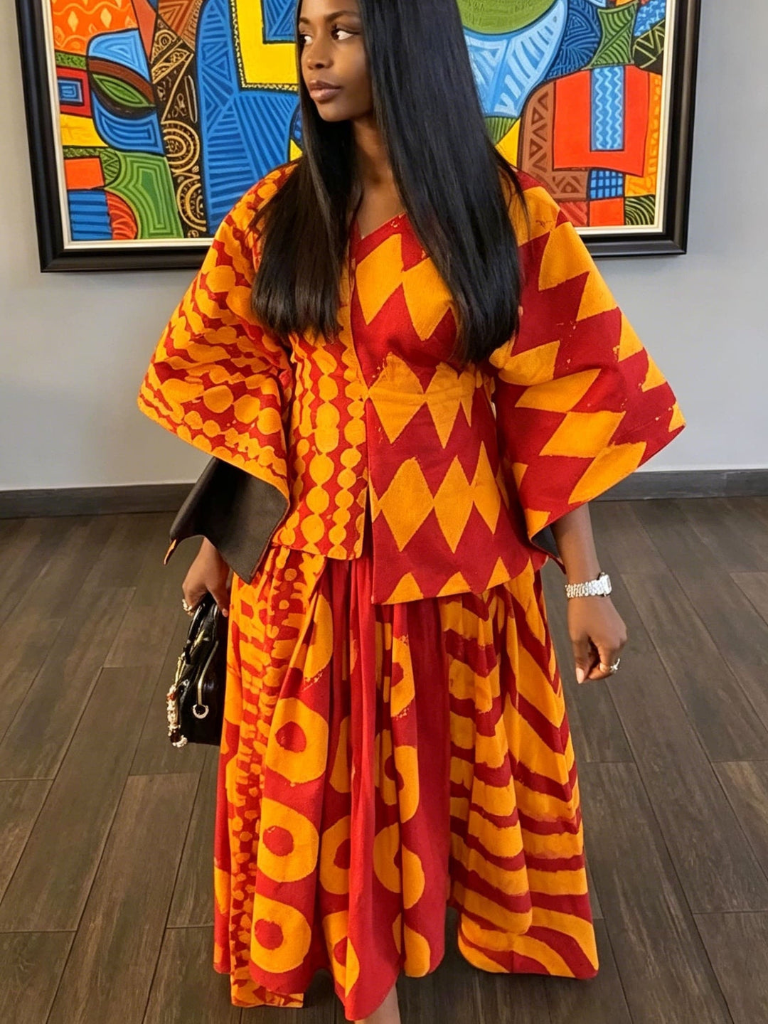 Bohemian Embroidered Maxi Dress