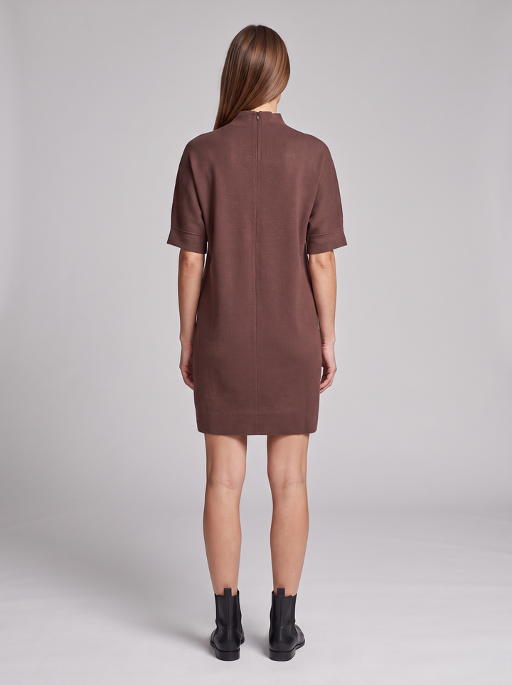 Brown Leopard Mini Dress Night Out