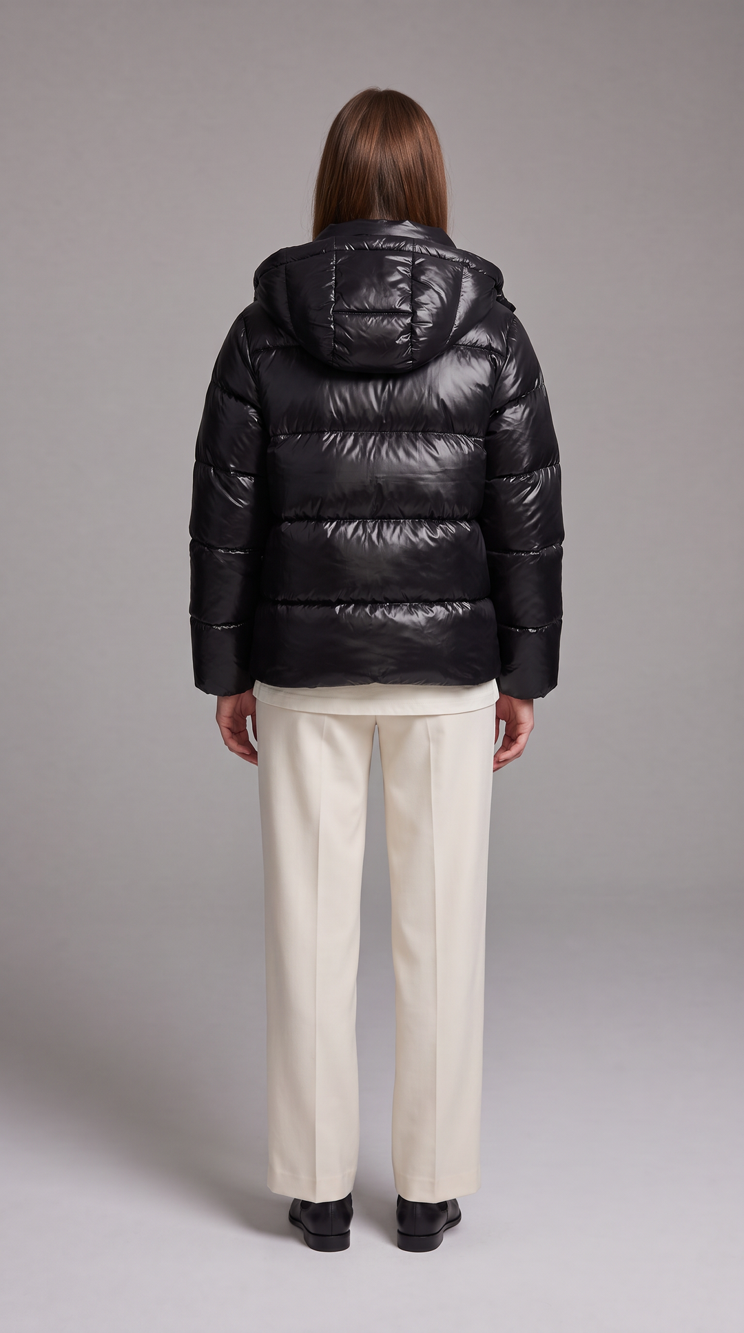 Windproof Hooded Puffer Coat Winter Warmth