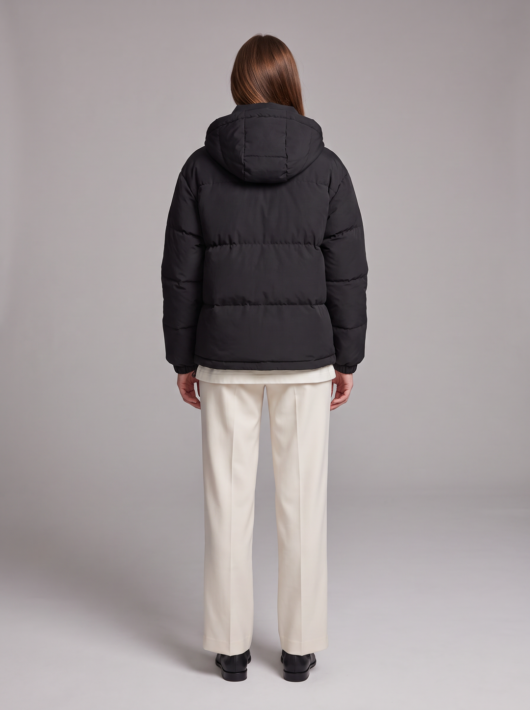 Hooded Puffer Jacket Winter Layering