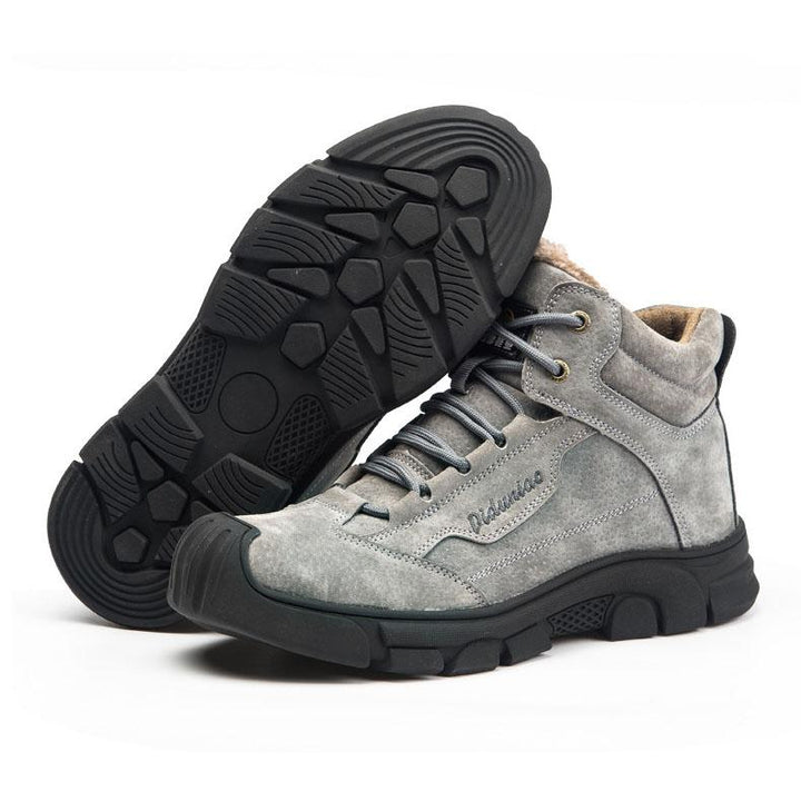 Comfortable and abrasion-resistant safety shoes with velvet for winter EB