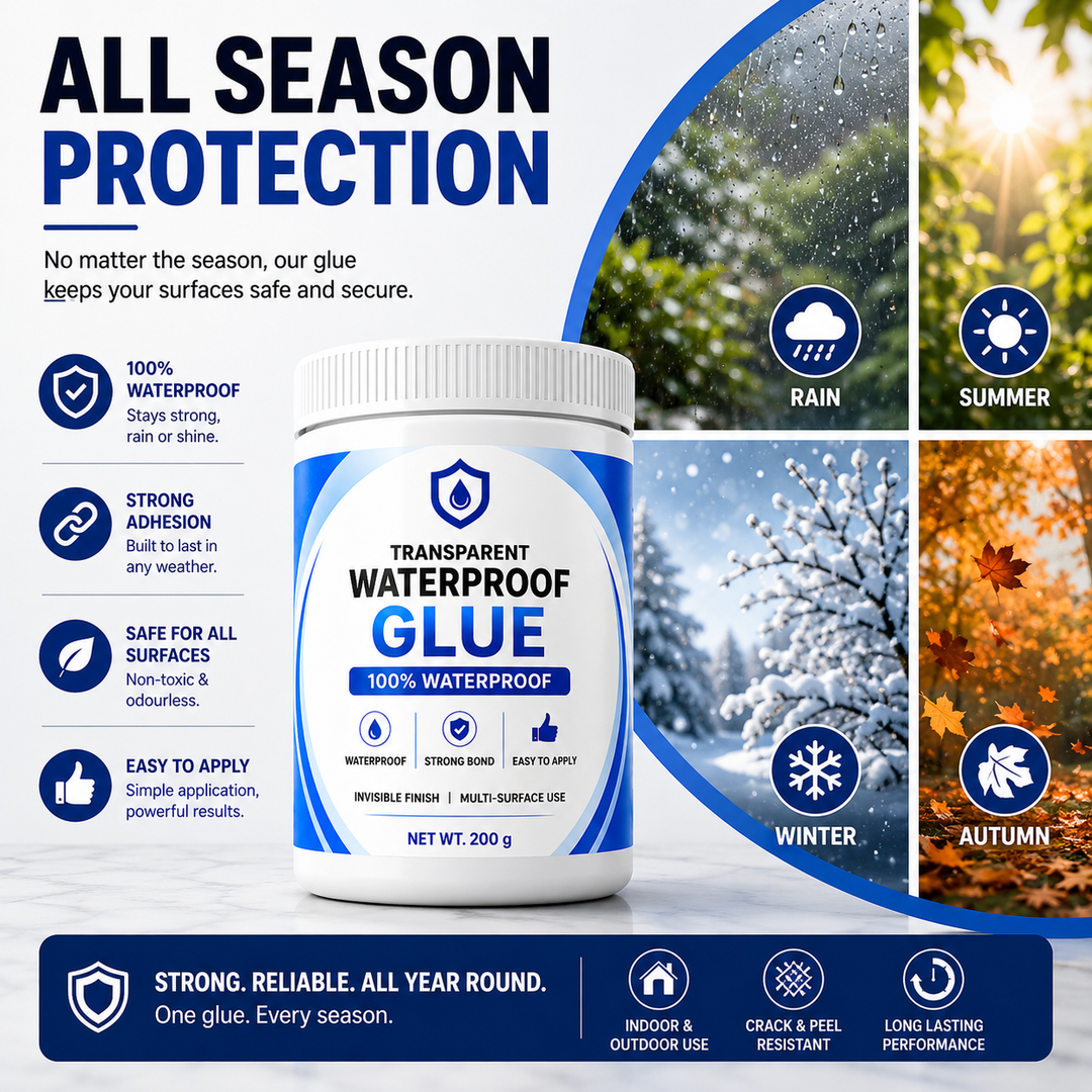 AquaBond™ – Waterproof Adhesive for Clean, Strong Connections