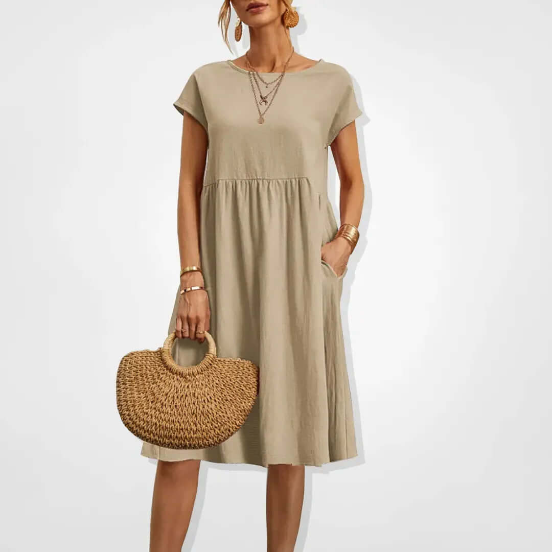 Summer Dress Elegant, view 4 - Elena Harper