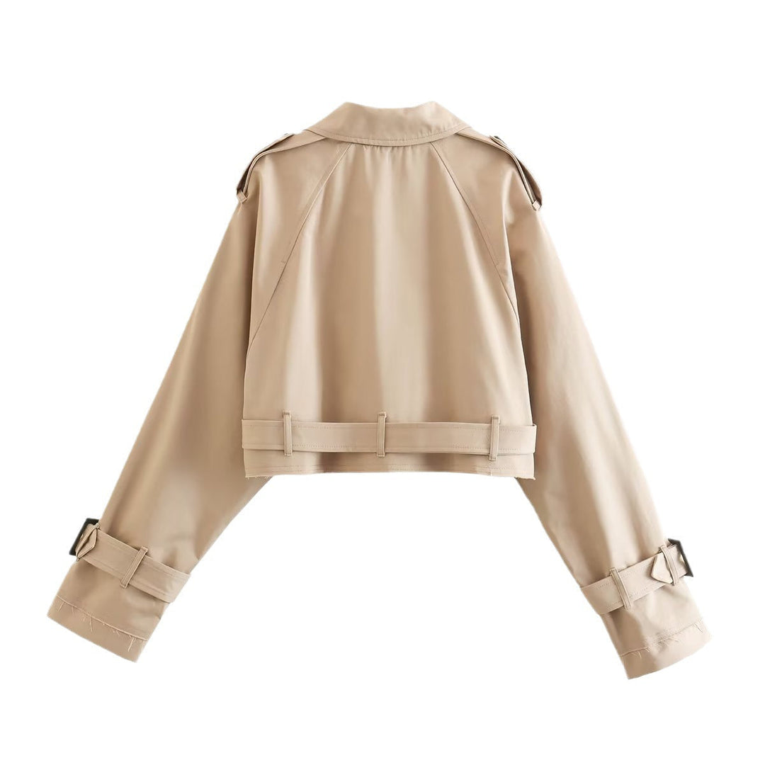 Franziska | Short and Elegant Women's Trench Coat