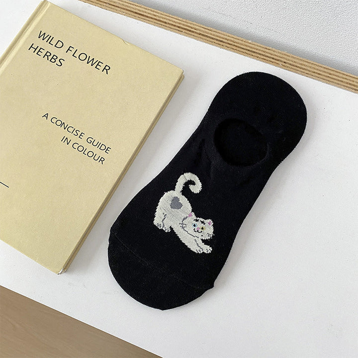 Casual Cat Pattern Socks