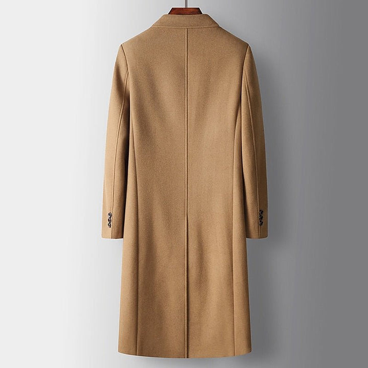 Clara Warmer and Stylish Double-Breasted Trench Coat, view 2 - Elena Harper
