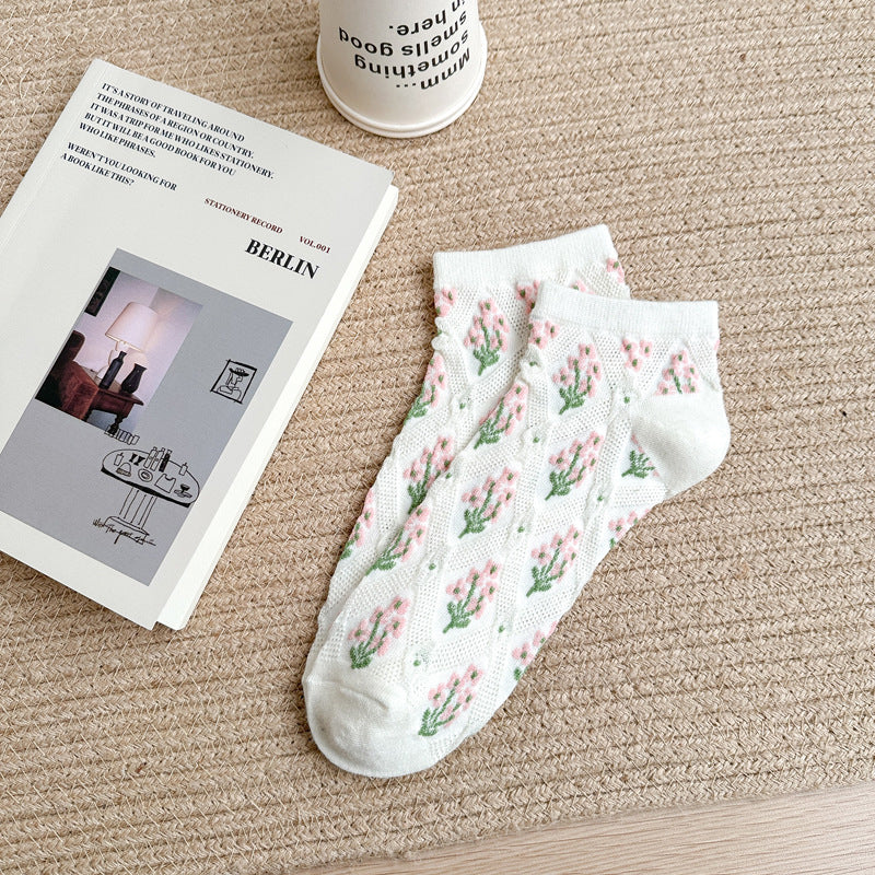 Vintage Floral Socks