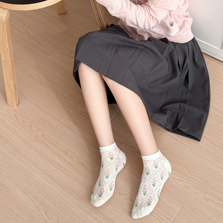 Vintage Floral Socks