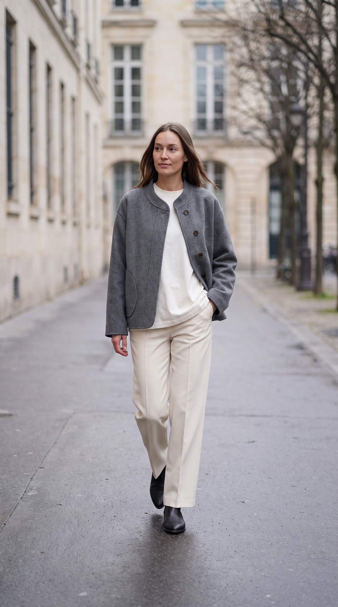 Oversized Longline Coat Autumn Winter