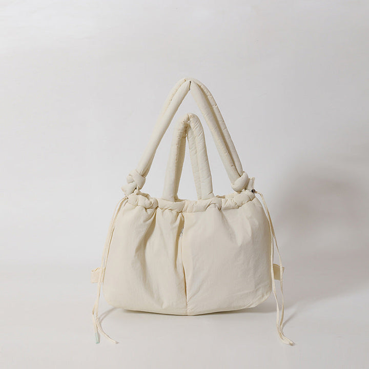 Ladies' Quilted Handbag with Soft Structure and Stylish Look