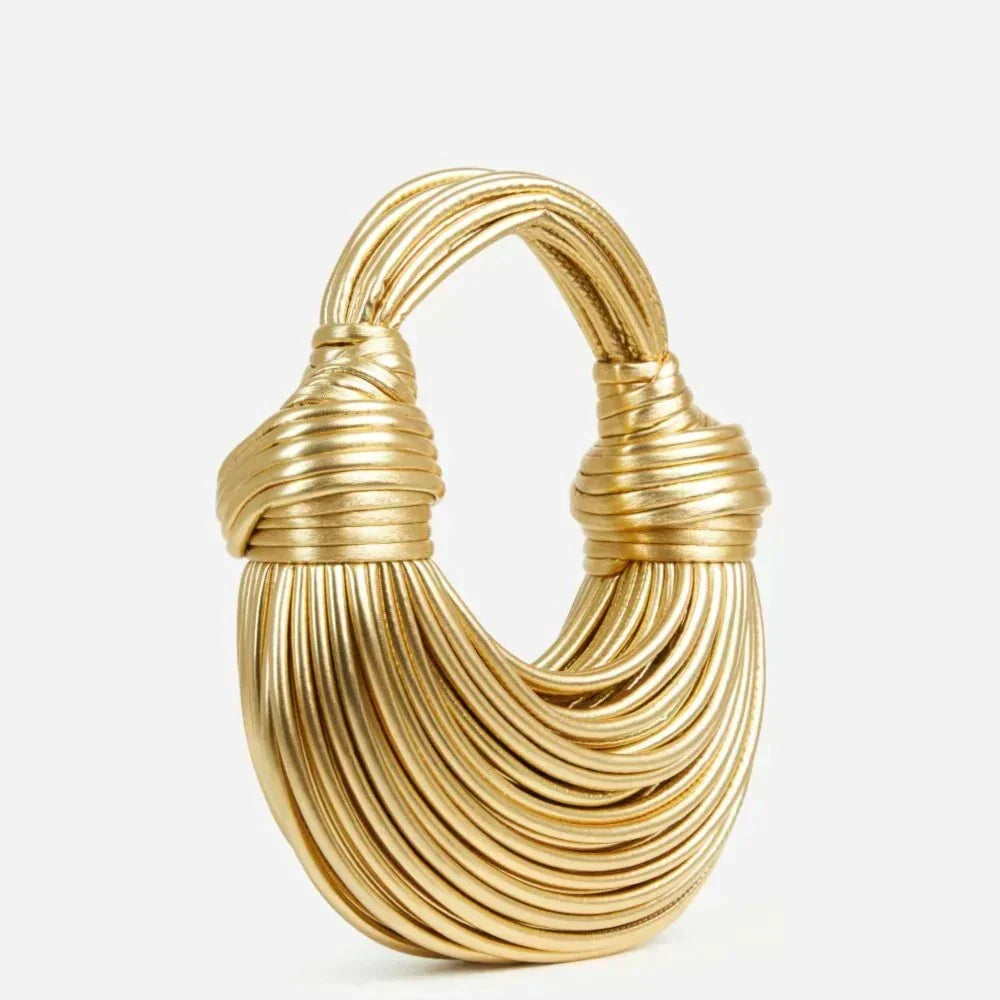 Ysabel Rope Knot Handbag, view 3 - Elena Harper