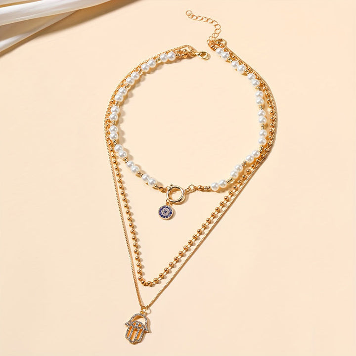 Vintage Bohemian Necklace, view 3 - Elena Harper