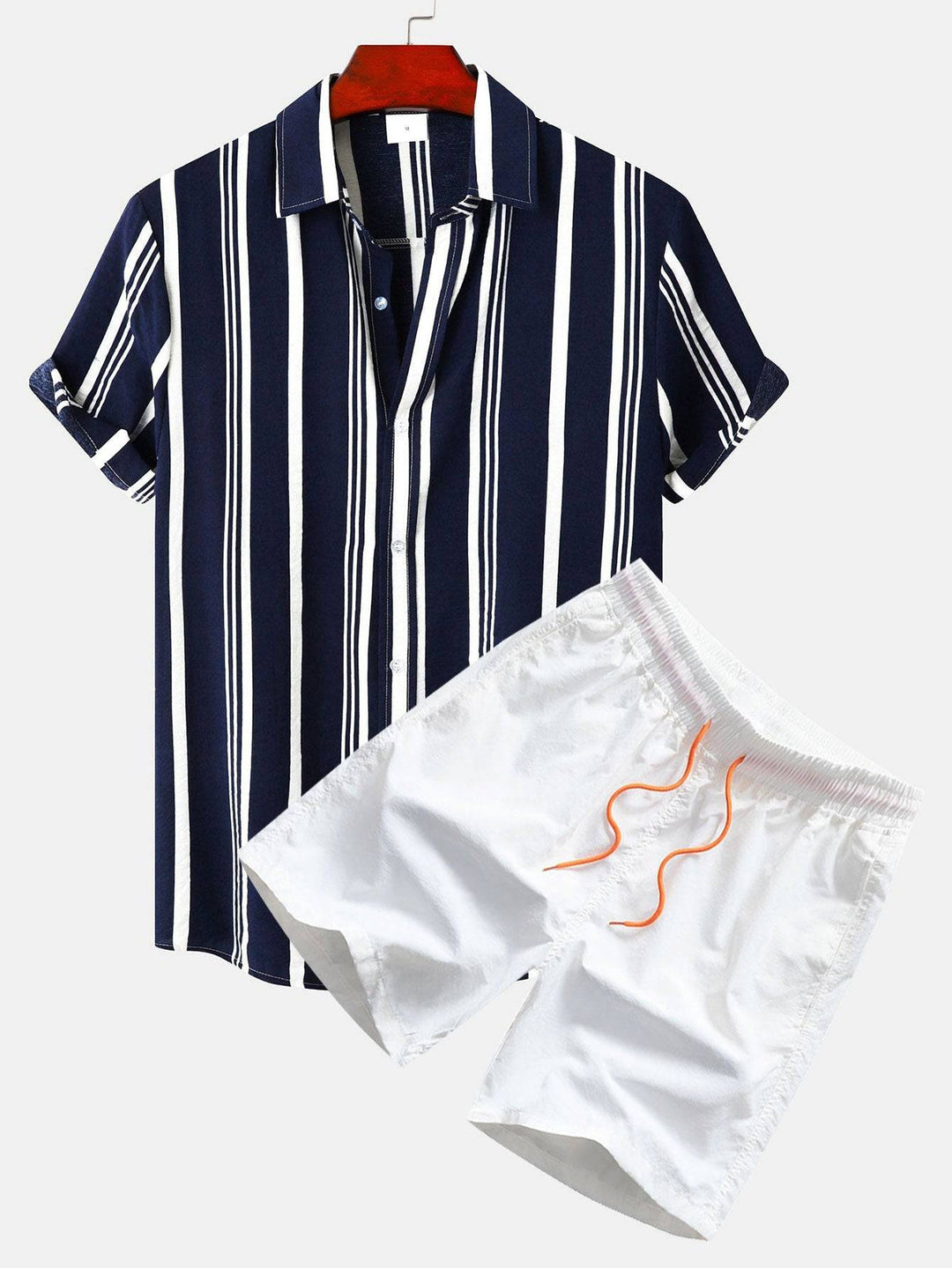 Emma & Rose Manhattan Zach™ short-sleeved swim set, two-piece outfit with colorful swim top and matching bottoms for kids.