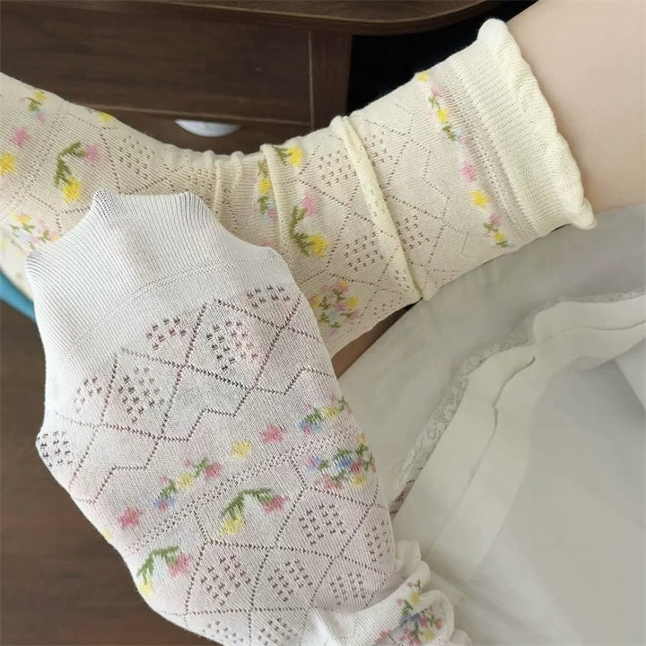 Casual Floral Socks