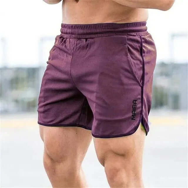 Men's Lightweight Breathable Athletic Shorts with Pockets