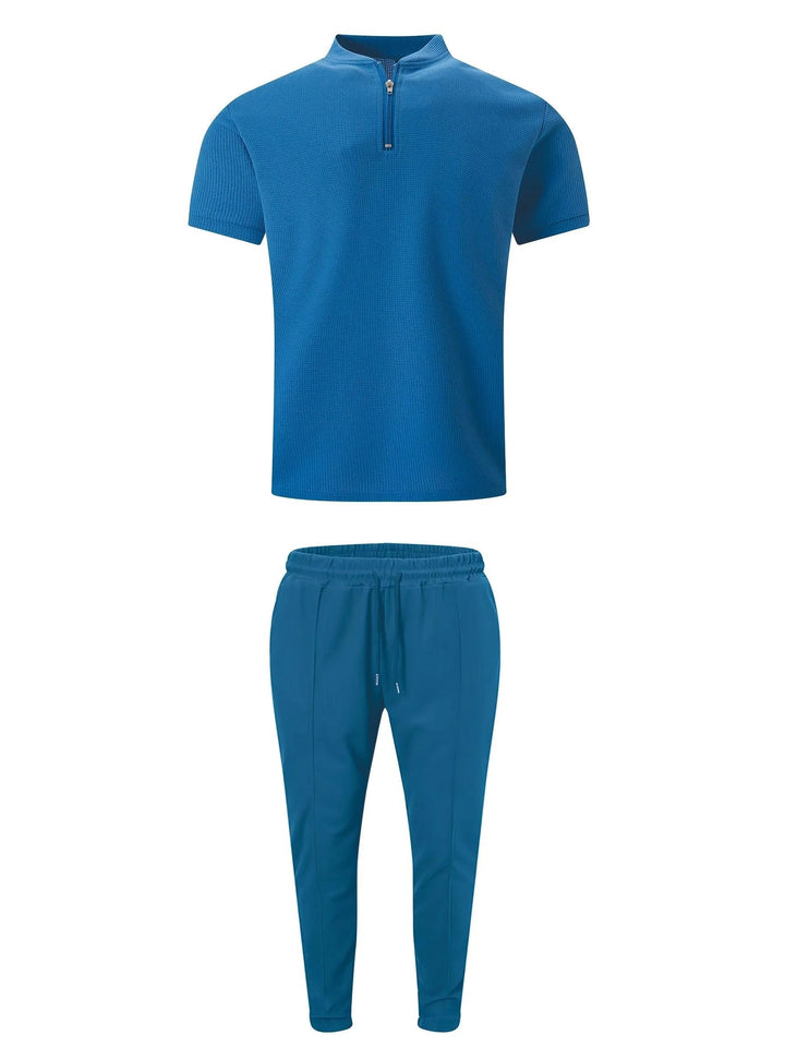 Set Casual Light Stretch Polyester Suitable for Spring and Summer, view 9 - Elena Harper