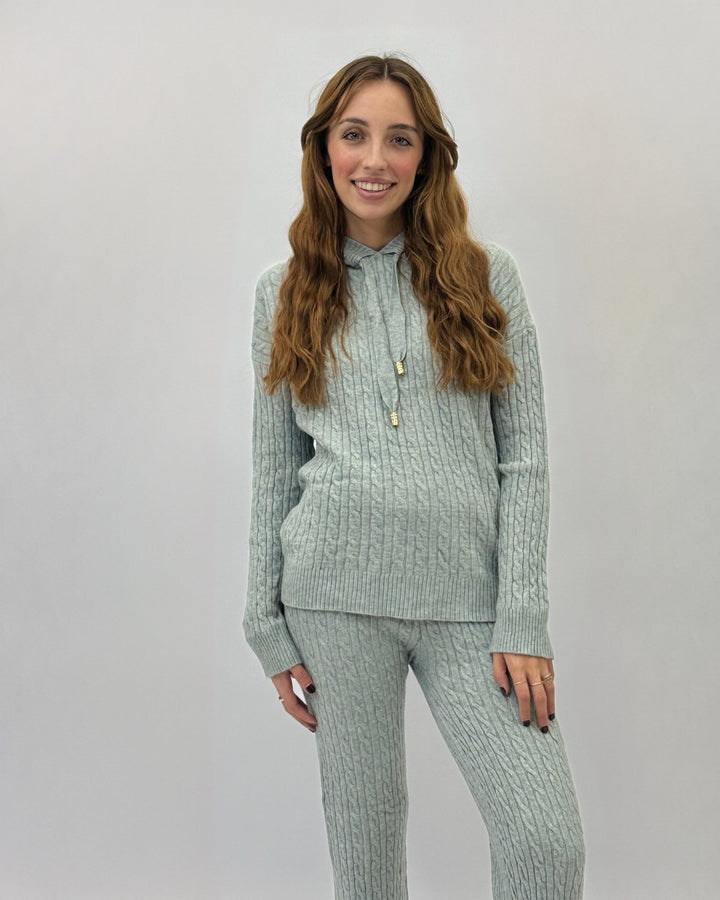 Emma & Rose knit top and trousers set — women's knitwear