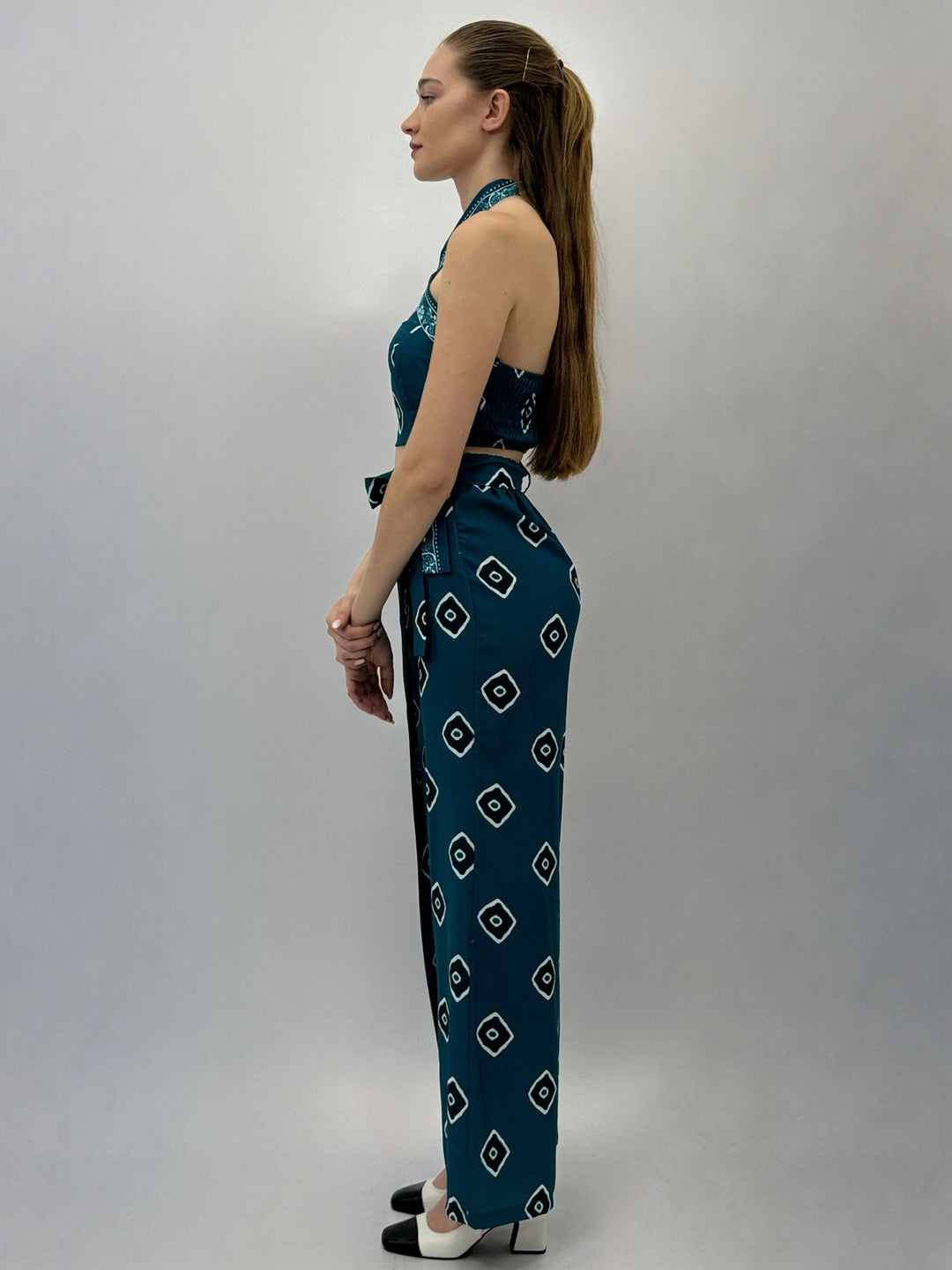 Tamsin™  |  Top Trousers Set Bandana