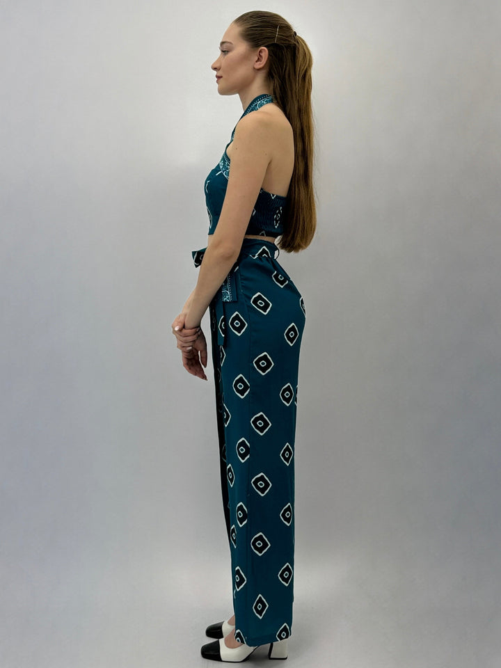 Tamsin™  |  Top Trousers Set Bandana