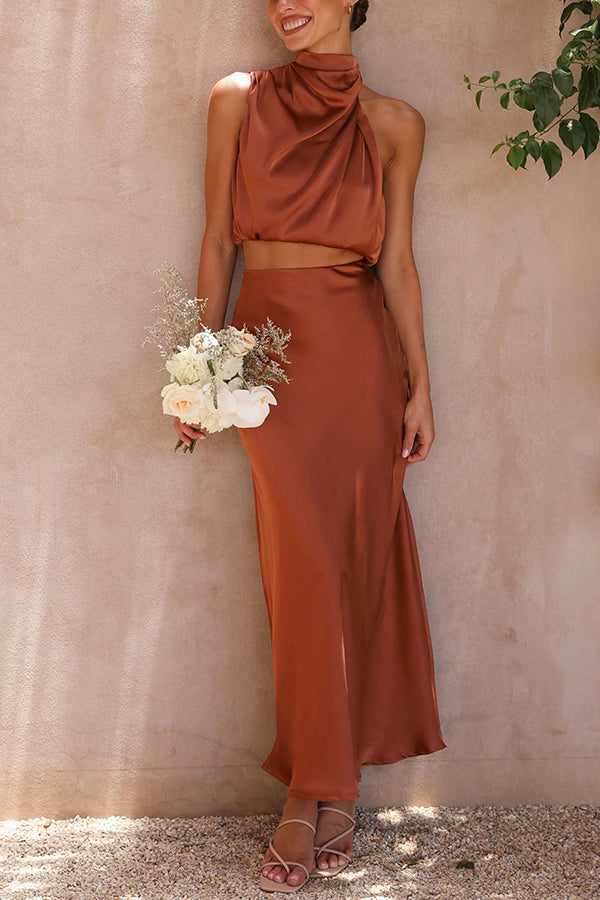 Nicole | Modern Ensemble with Long Skirt