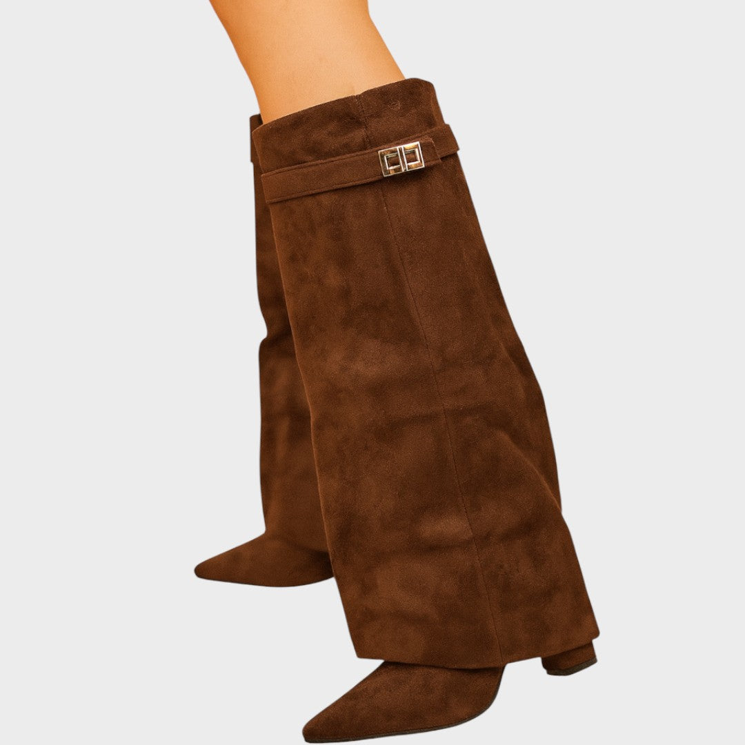 Lunara™  |  High-top Velvety Boots