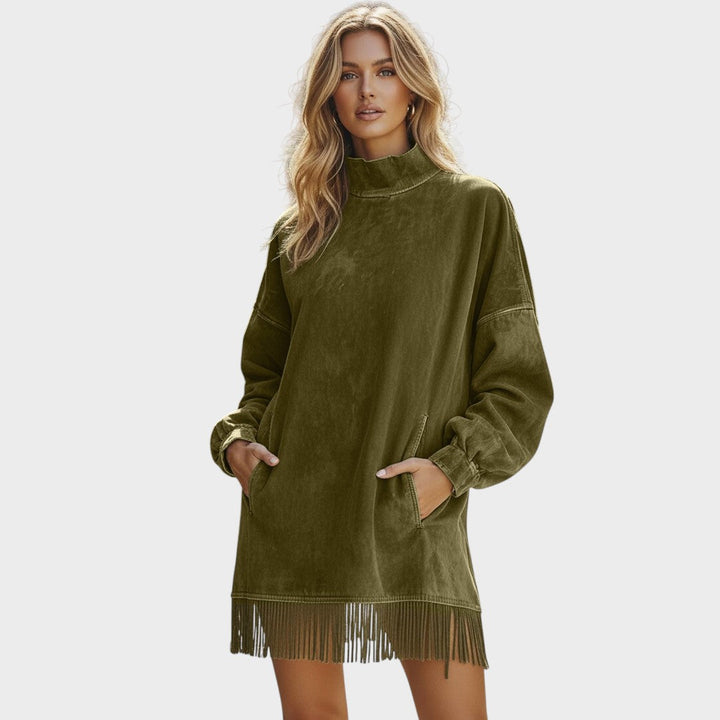 Sheri™  |  Velvety Dress Fringes
