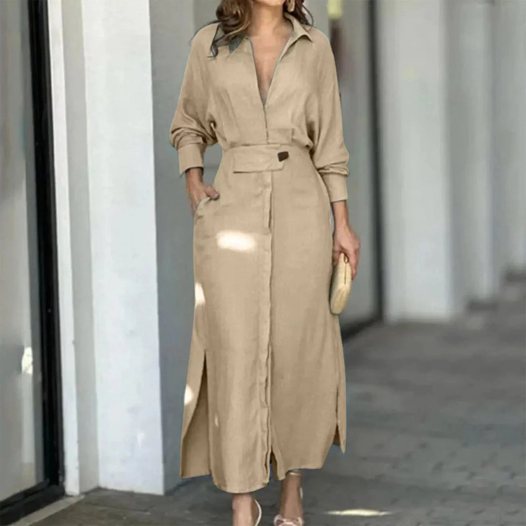 Yara | Ankle-Length Shirt Dress