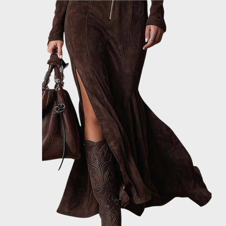 Cayetana™  |  Long Velvety Dress