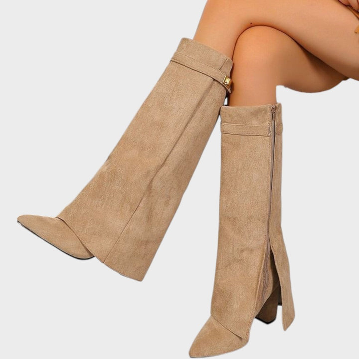 Lunara™  |  High-top Velvety Boots
