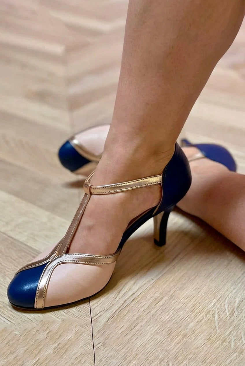 RETRO T-BAR HEELS