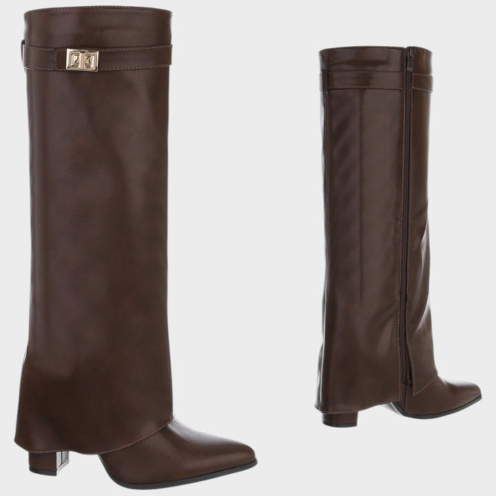 Luna™  |  High Pu Leather Boots