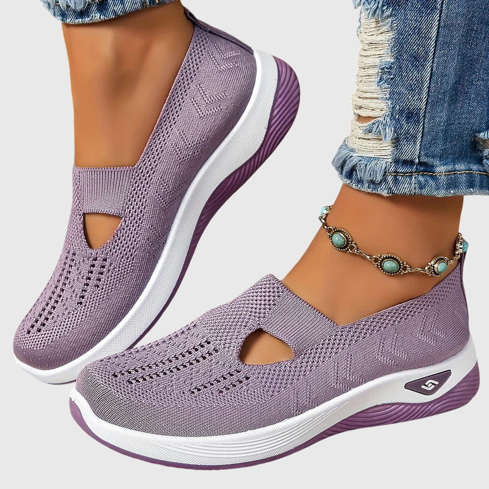 Women's Orthopaedic Slip-On Shoes with Slip-On Design for All-Day Comfort